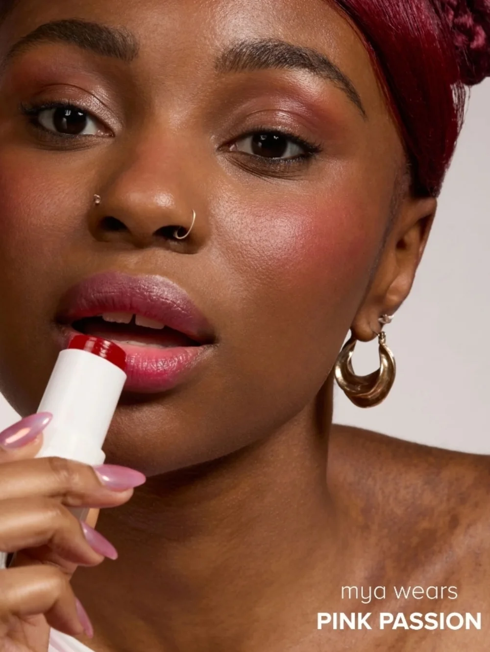 Lottie London Jelly Twist Cheek & Lip Tint Pink Passion